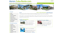 Desktop Screenshot of moron.cuba-renta.com