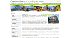 Desktop Screenshot of centrohabana.cuba-renta.com