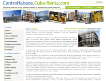 Tablet Screenshot of centrohabana.cuba-renta.com