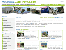 Tablet Screenshot of matanzas.cuba-renta.com